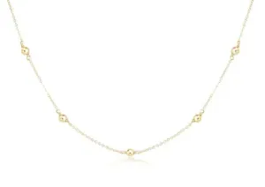 15" Choker Simplicity Chain Gold - Classic 4mm Gold