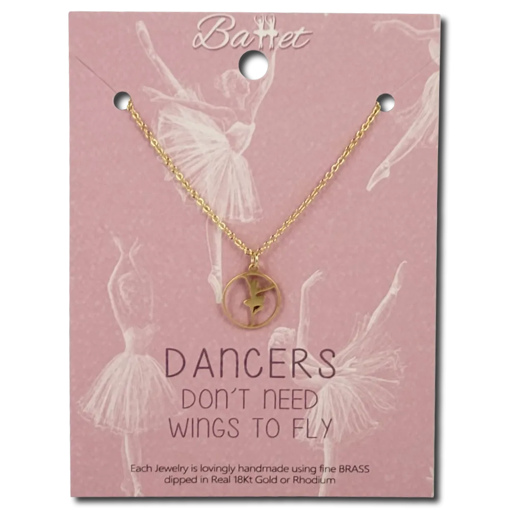 53414 Cut Out Dancer Necklace