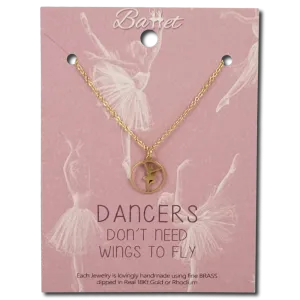 53414 Cut Out Dancer Necklace