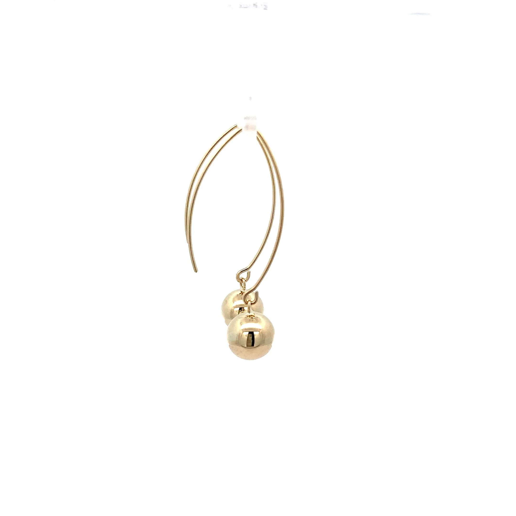 9ct Yellow Gold 'Dancing' Drop Earrings