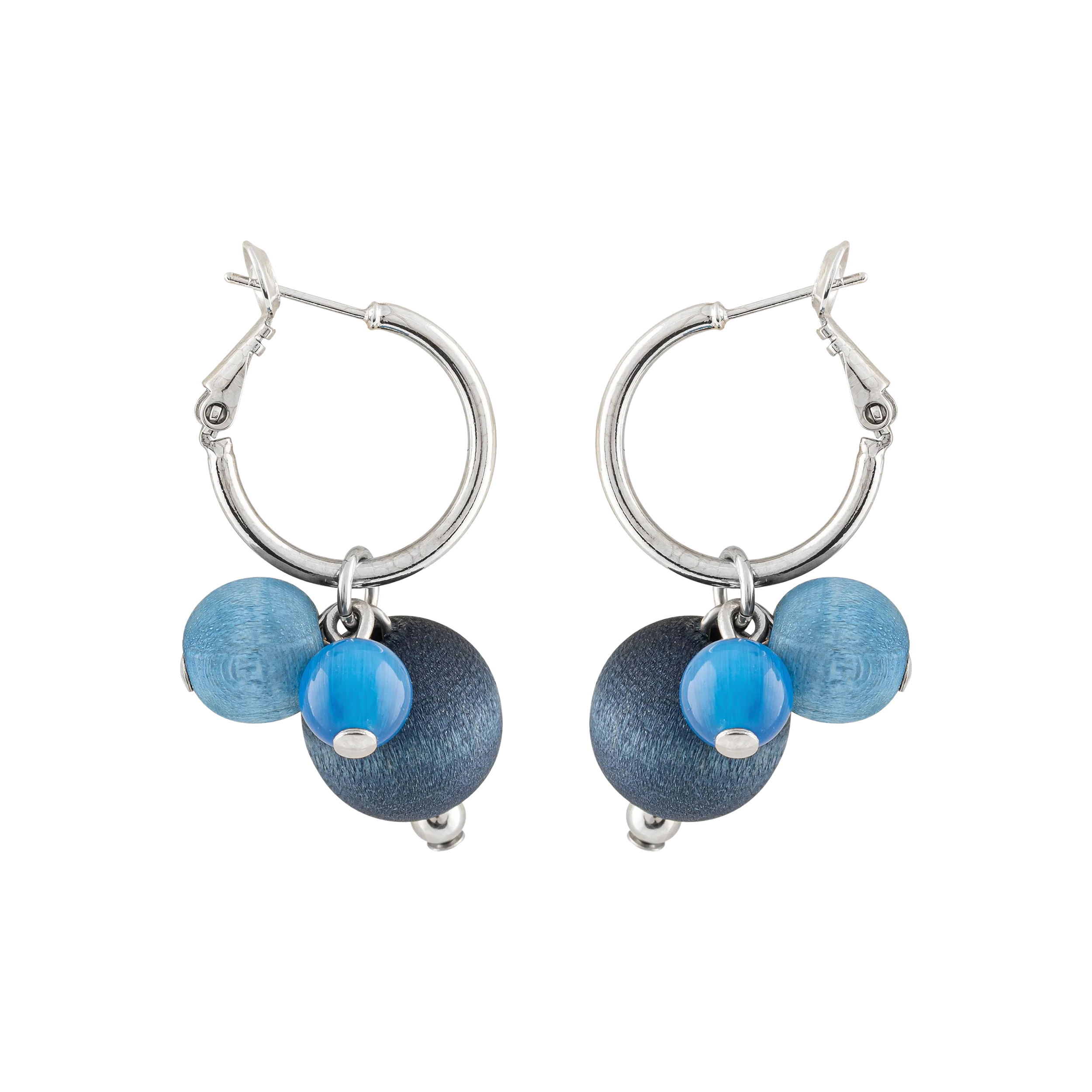 Aarikka Lydia Earrings, shades of blue