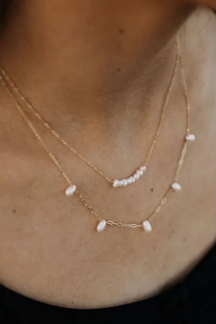 Adelaide Pearl Necklace