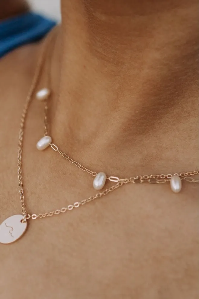 Adelaide Pearl Necklace