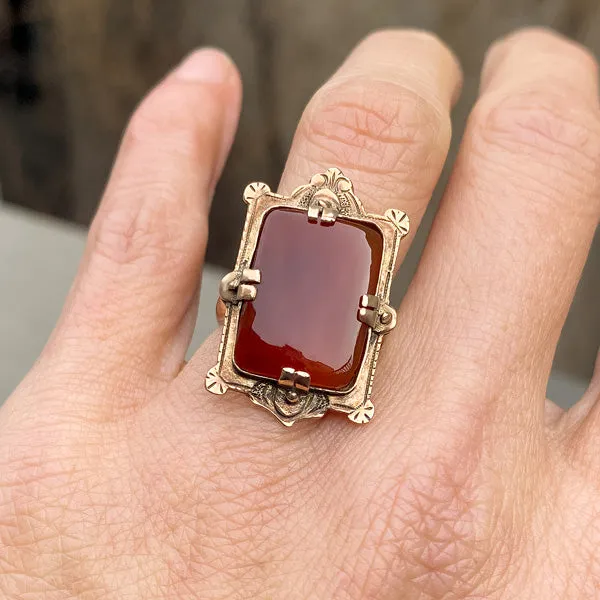 Antique Carnelian Ring