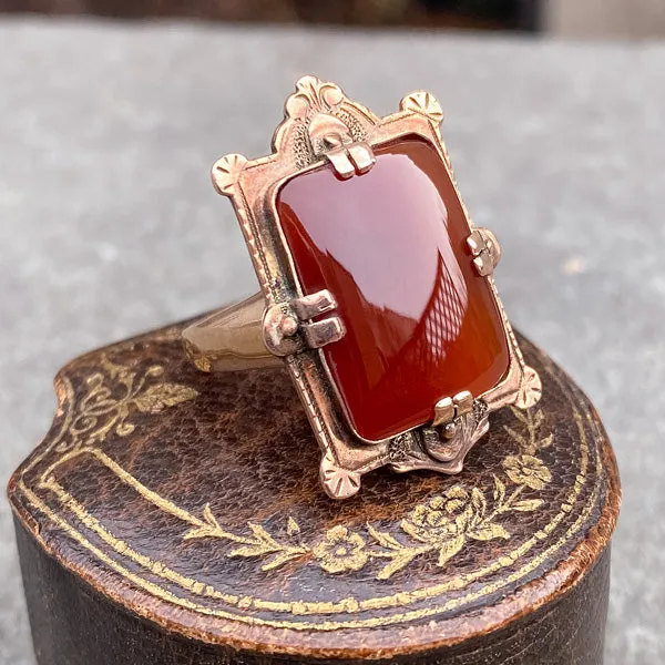 Antique Carnelian Ring