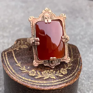 Antique Carnelian Ring