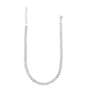 Beginnings Sterling Silver Treccia Weave Necklaces N3013