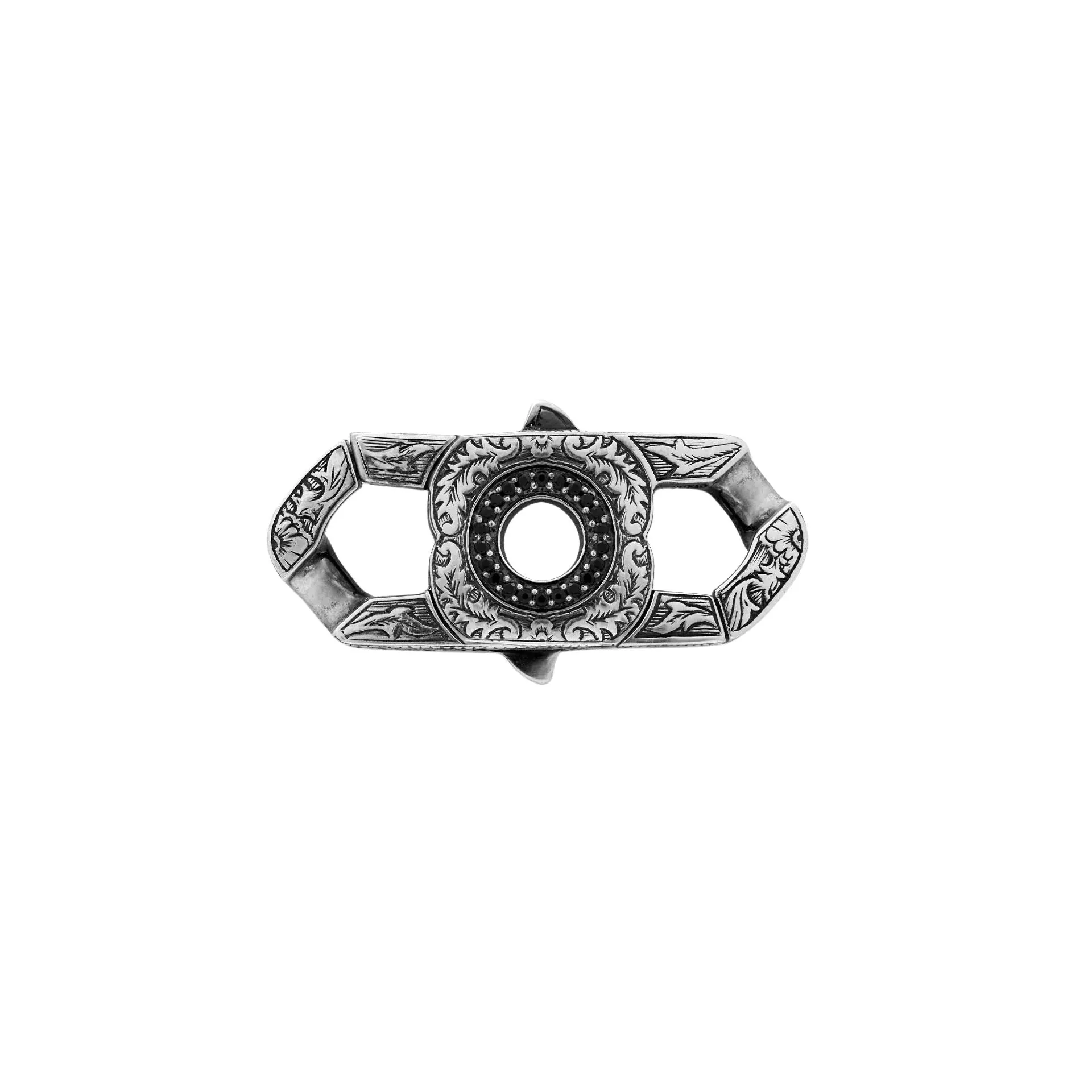 Black Sapphire Revolutionary Clasp