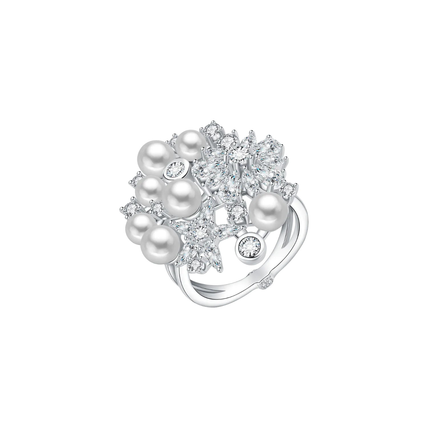 Bouquet Statement Ring