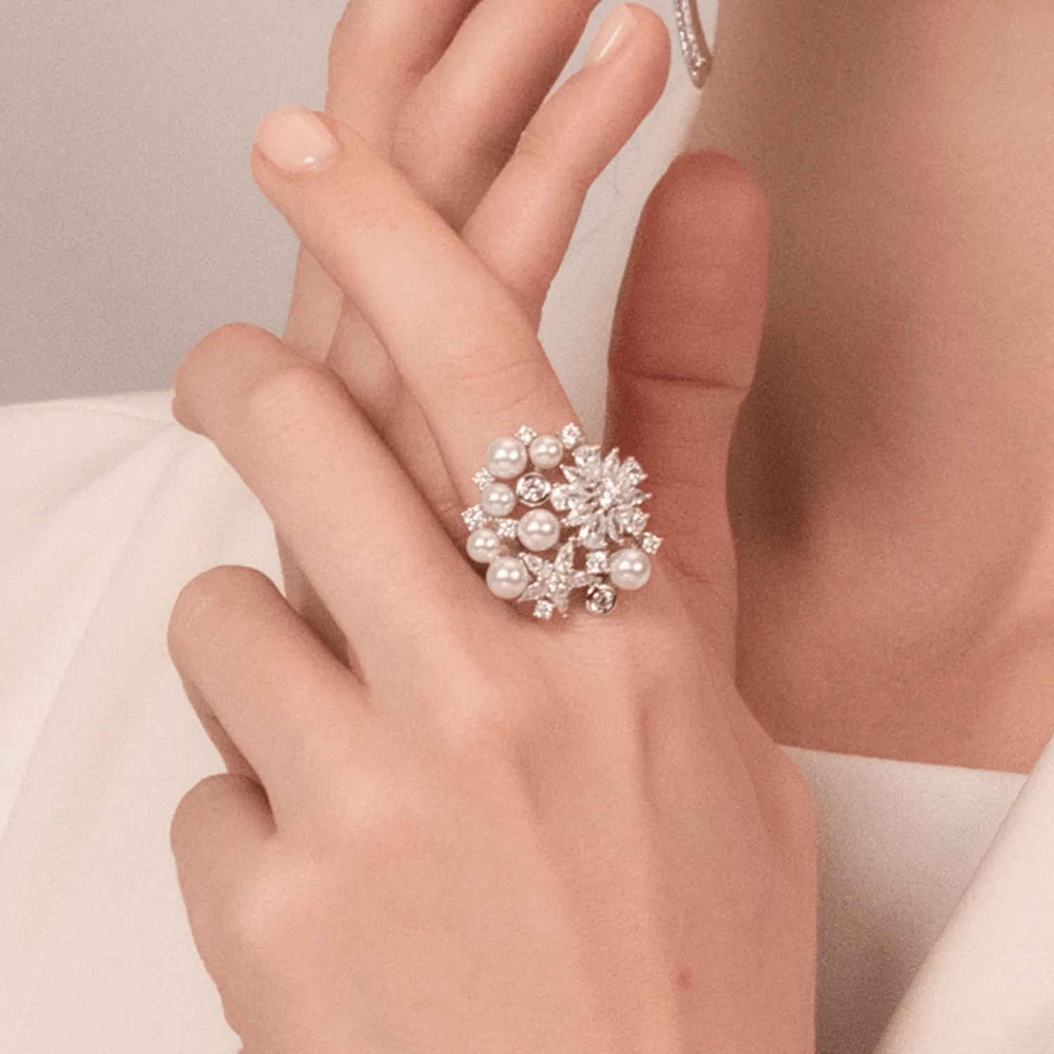 Bouquet Statement Ring