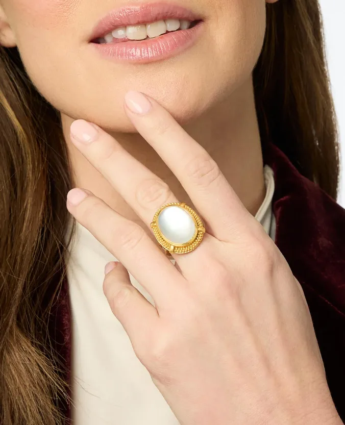 Cabochon Statement Ring