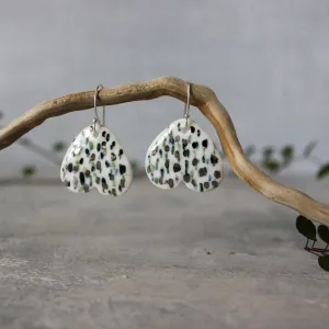 Ceramic Earrings 'Wings' #6