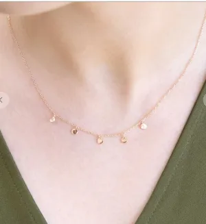 CHARMED Rose Gold Necklace