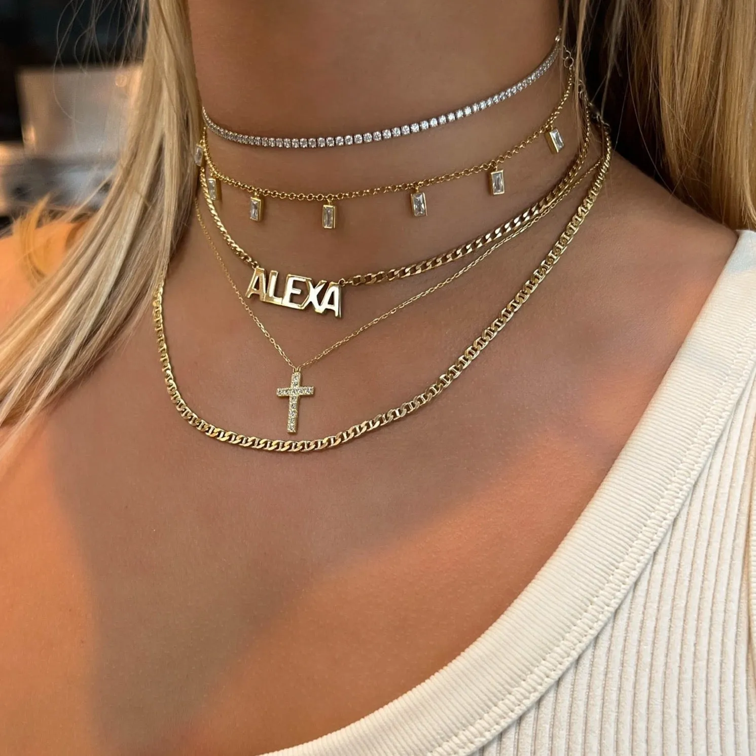 Classic Cross Necklace