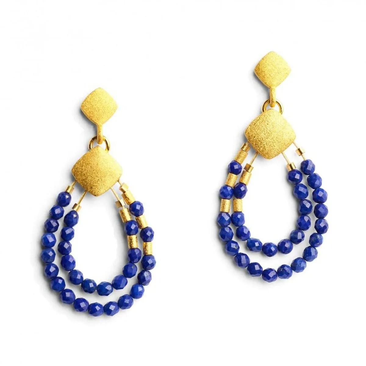 Climini Lapislazuli Earrings - 15574236