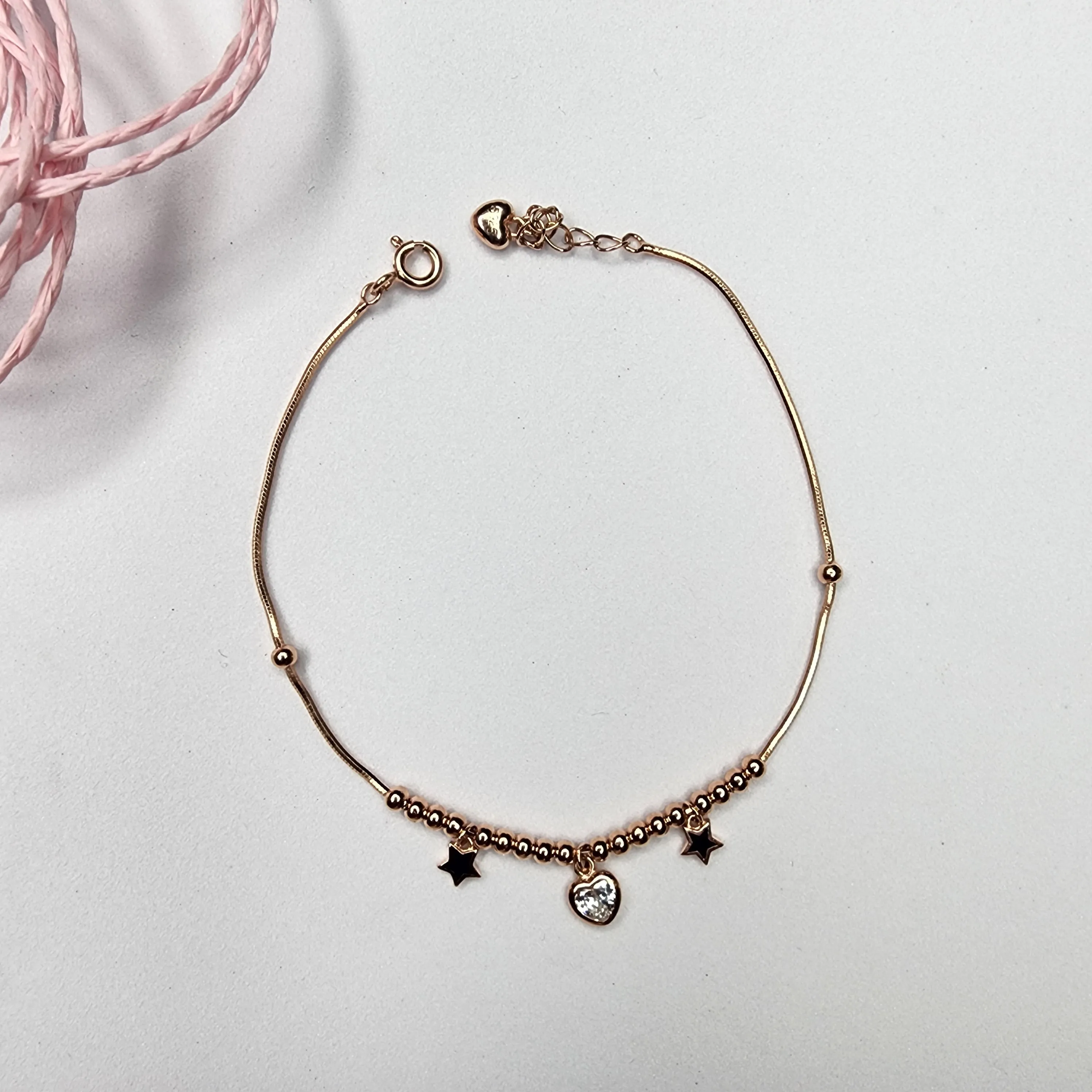 Cluster Rosegold Bracelet