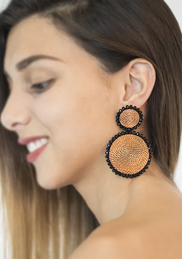 Double Circle Earrings