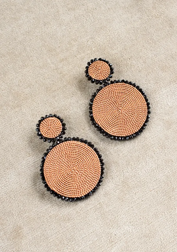 Double Circle Earrings