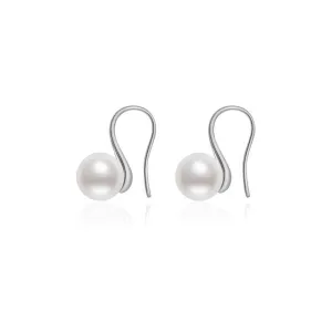 Elegant Freshwater Round Pearl Earrings WE00485