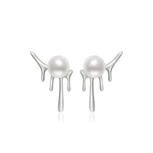 Freshwater Pearl Earrings WE00529 | FLUID