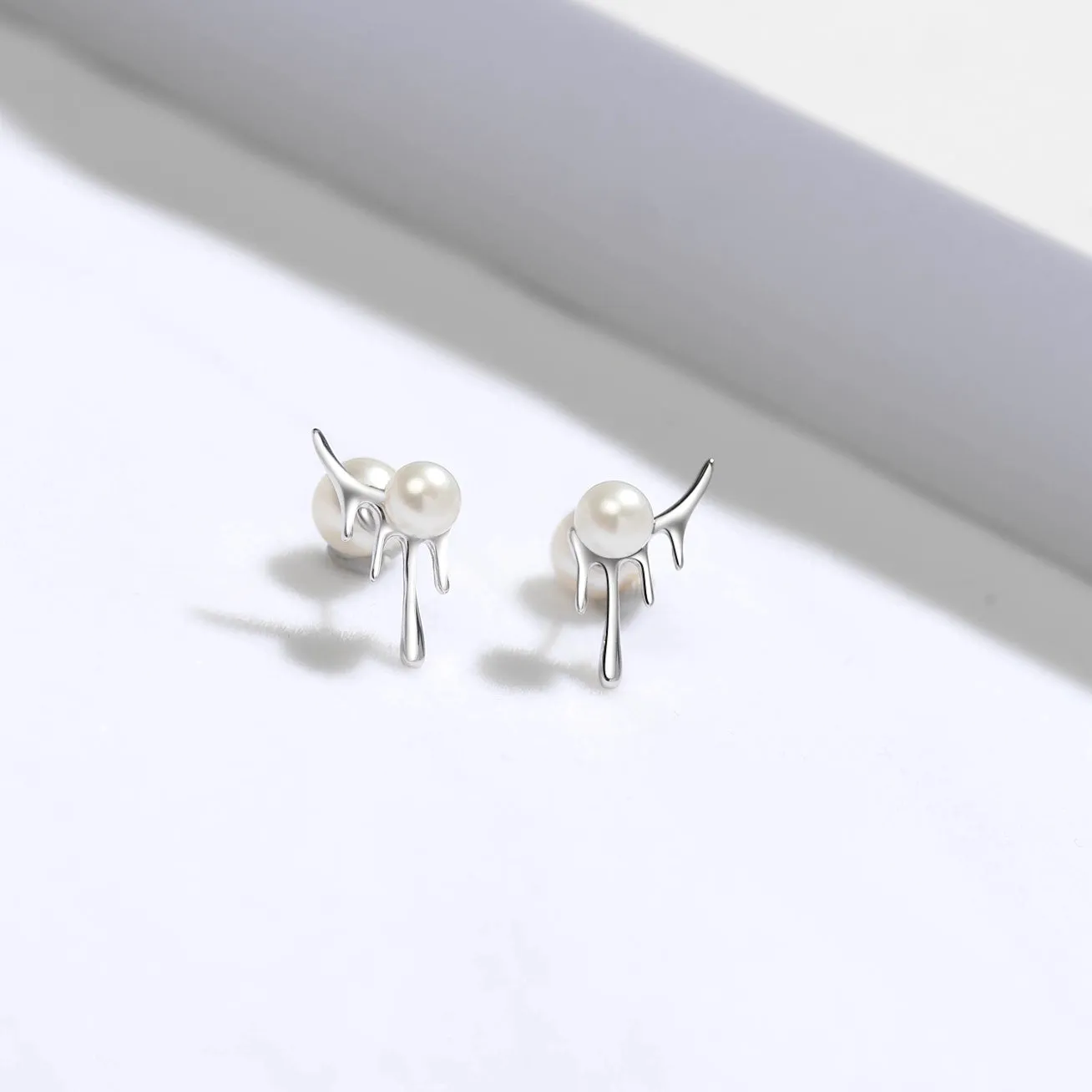 Freshwater Pearl Earrings WE00529 | FLUID