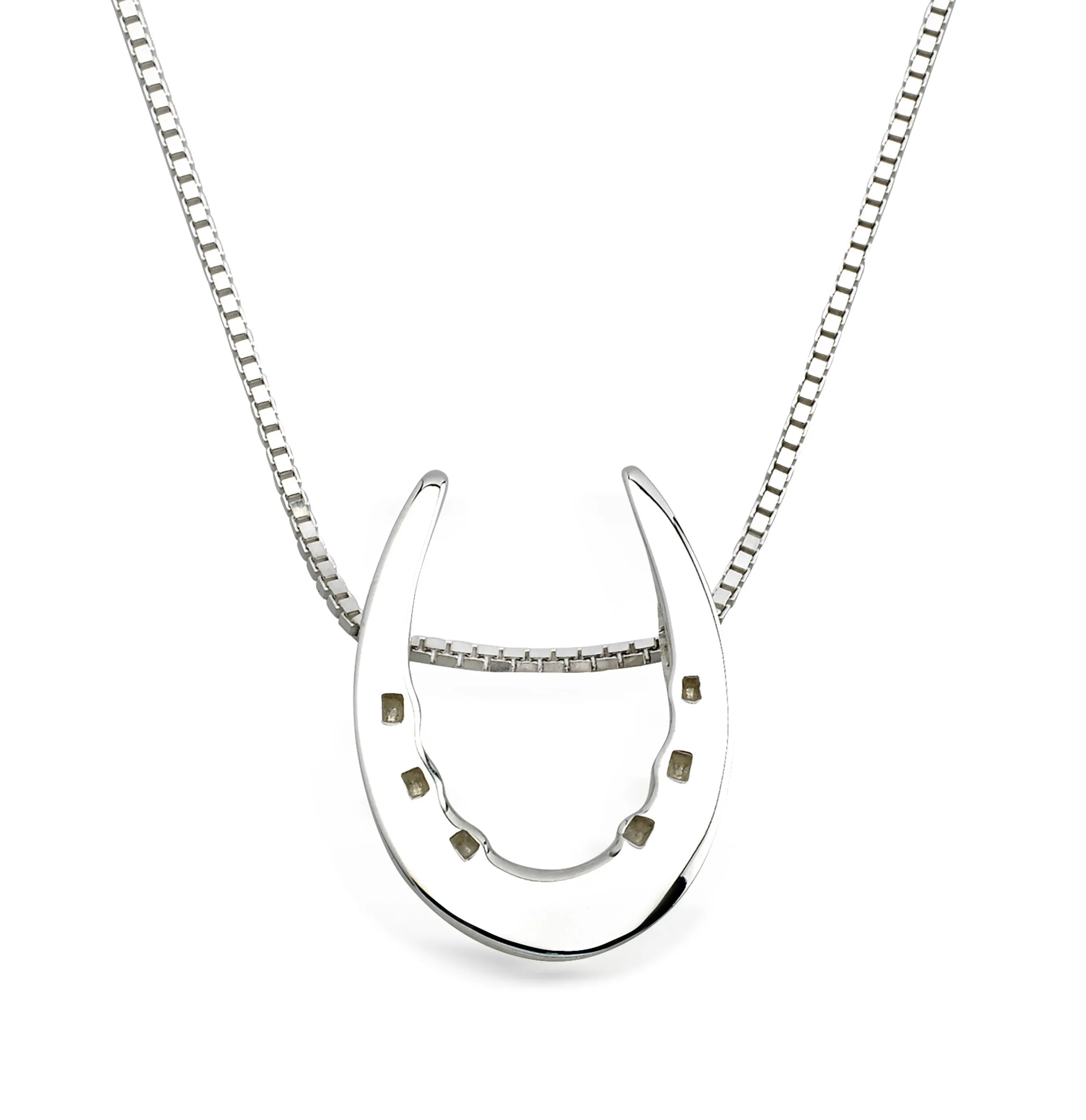 Front Toe Weight Necklace, Sterling Silver