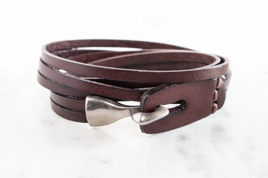 Genuine Leather Wrap Bracelets | 6 Colors