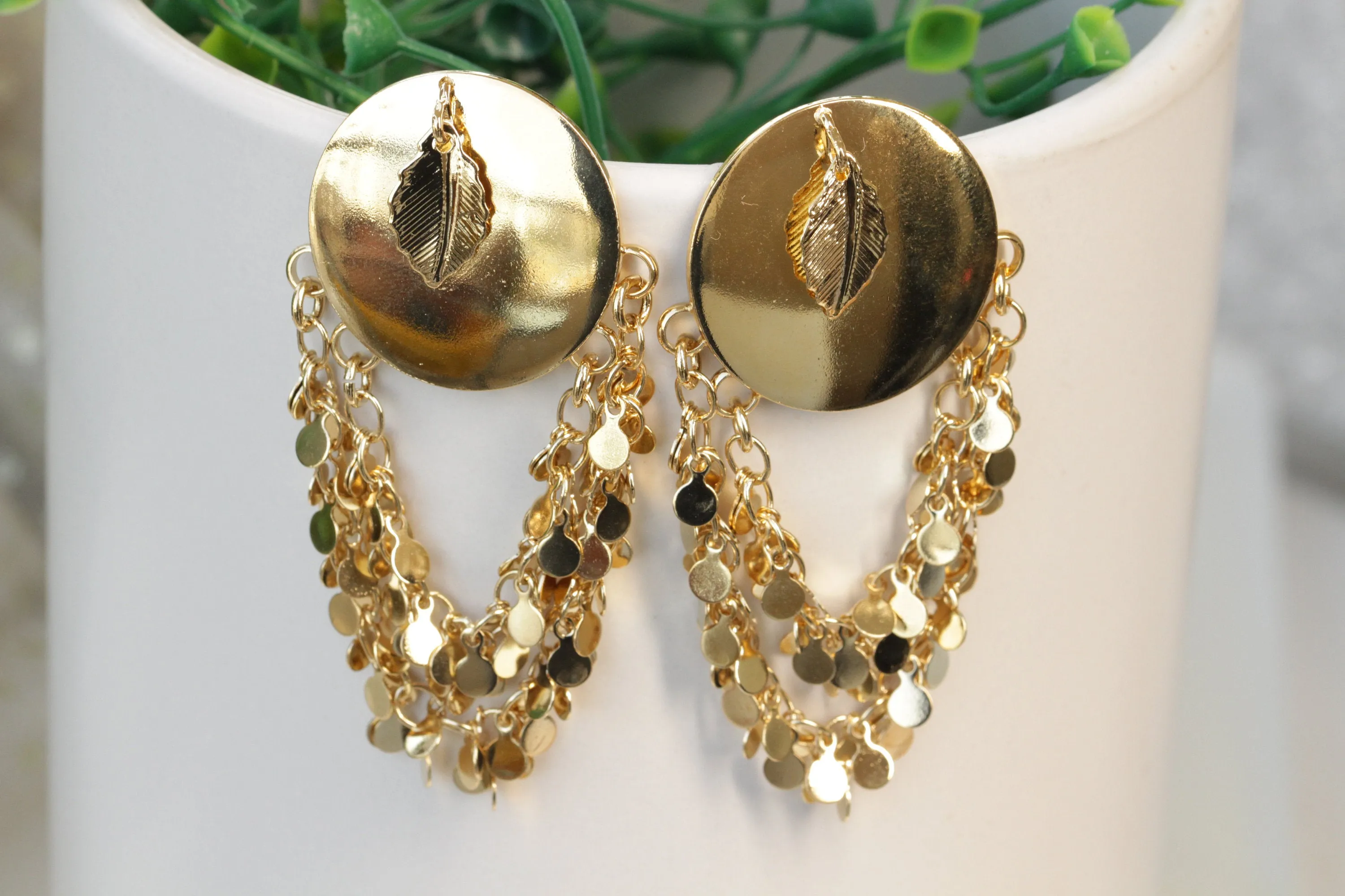 GOLD BOHO EARRINGS