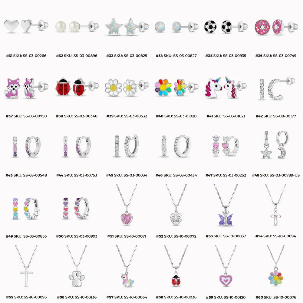 In Season Jewelry's 60 Piece Best Selling 925 Sterling Silver Introduction Bundle