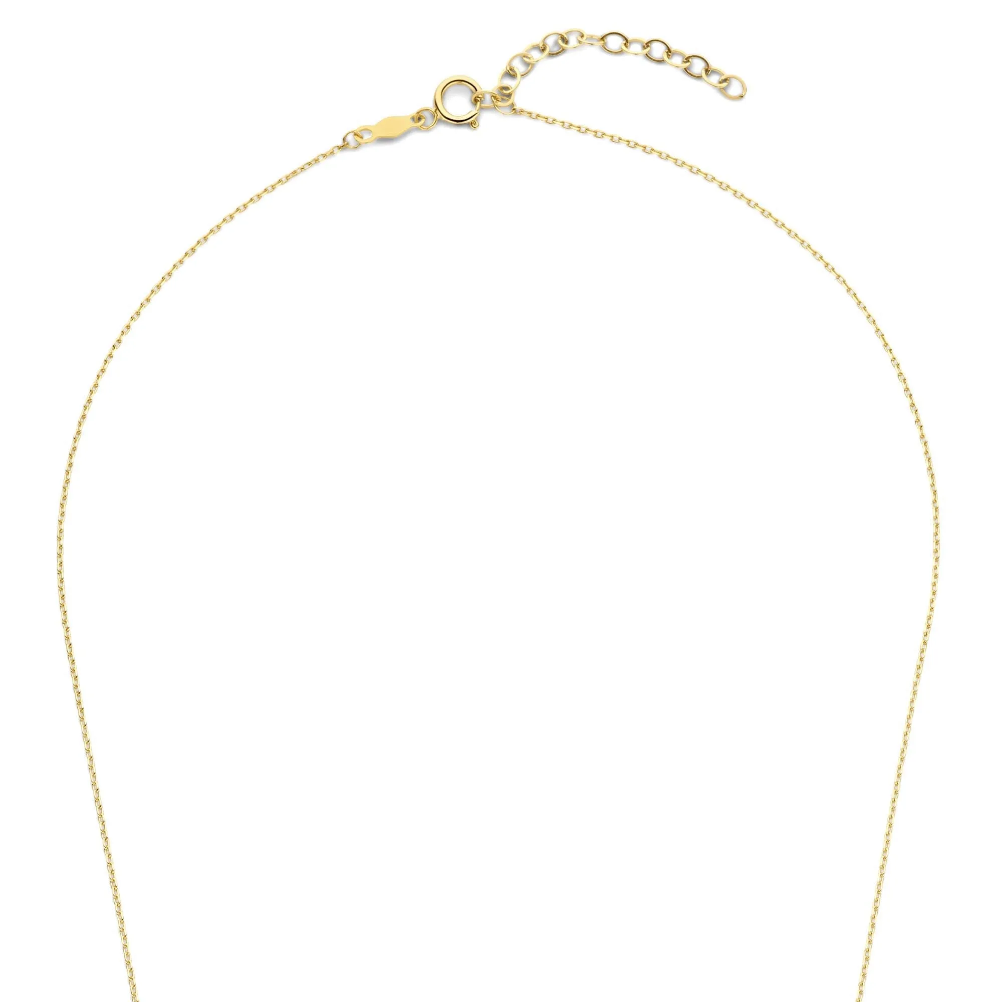 Le Marais Jolie 14 karat gold necklace with 3 rods