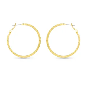 Leilani Braided Hoop Earrings