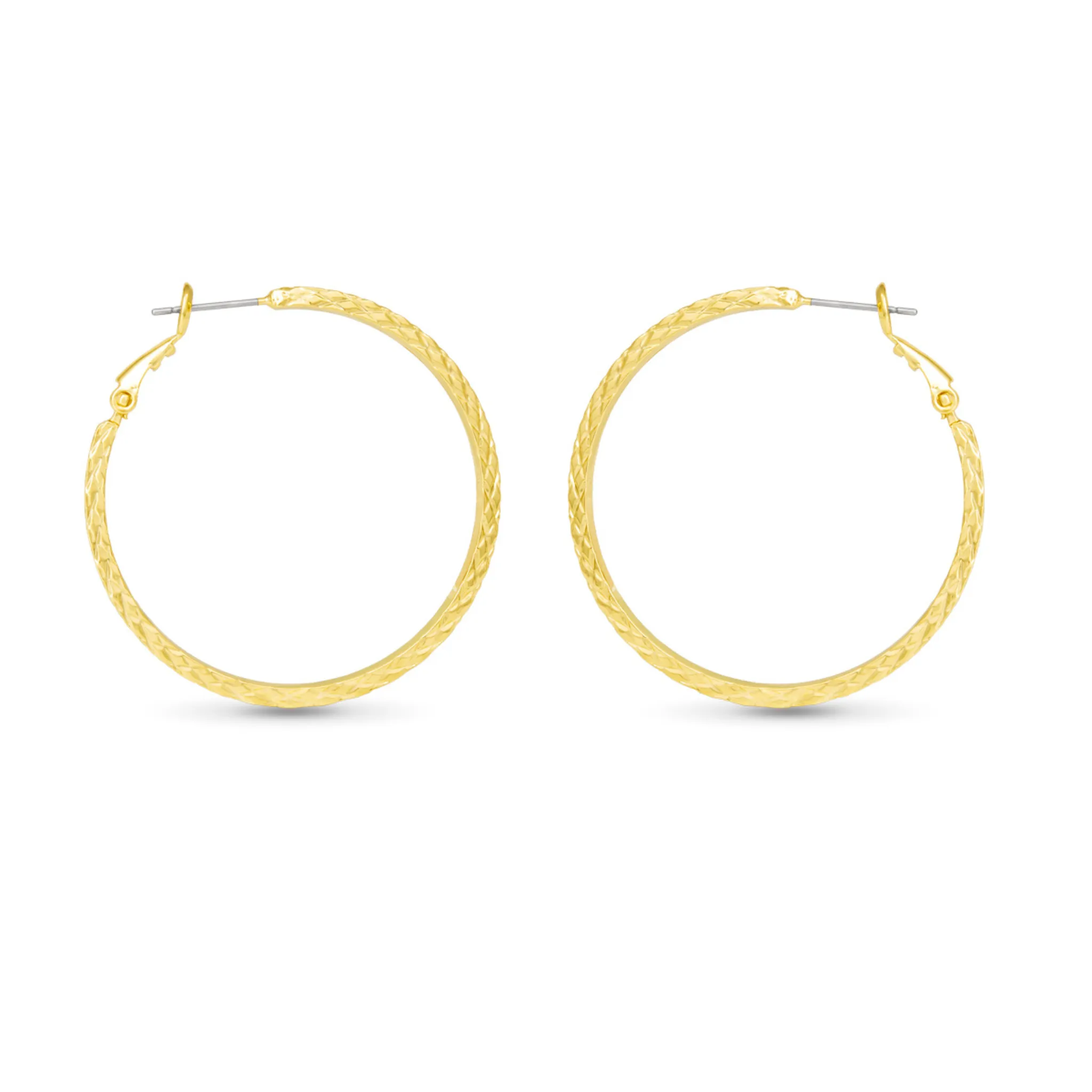 Leilani Braided Hoop Earrings