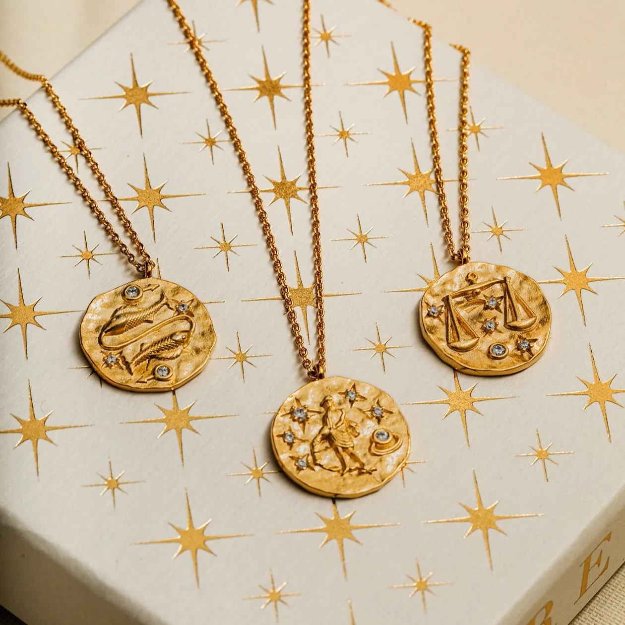 Libra Zodiac Necklace