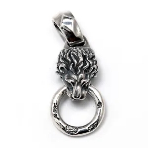 Lion Pendant with Ring