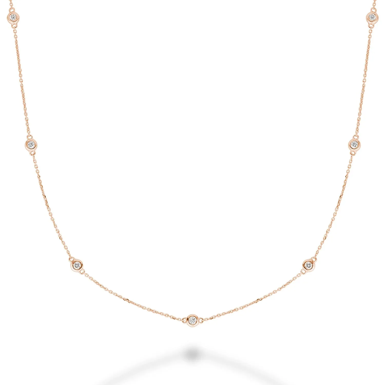 Miss Mimi Classic Diamonds by the Yard Necklace