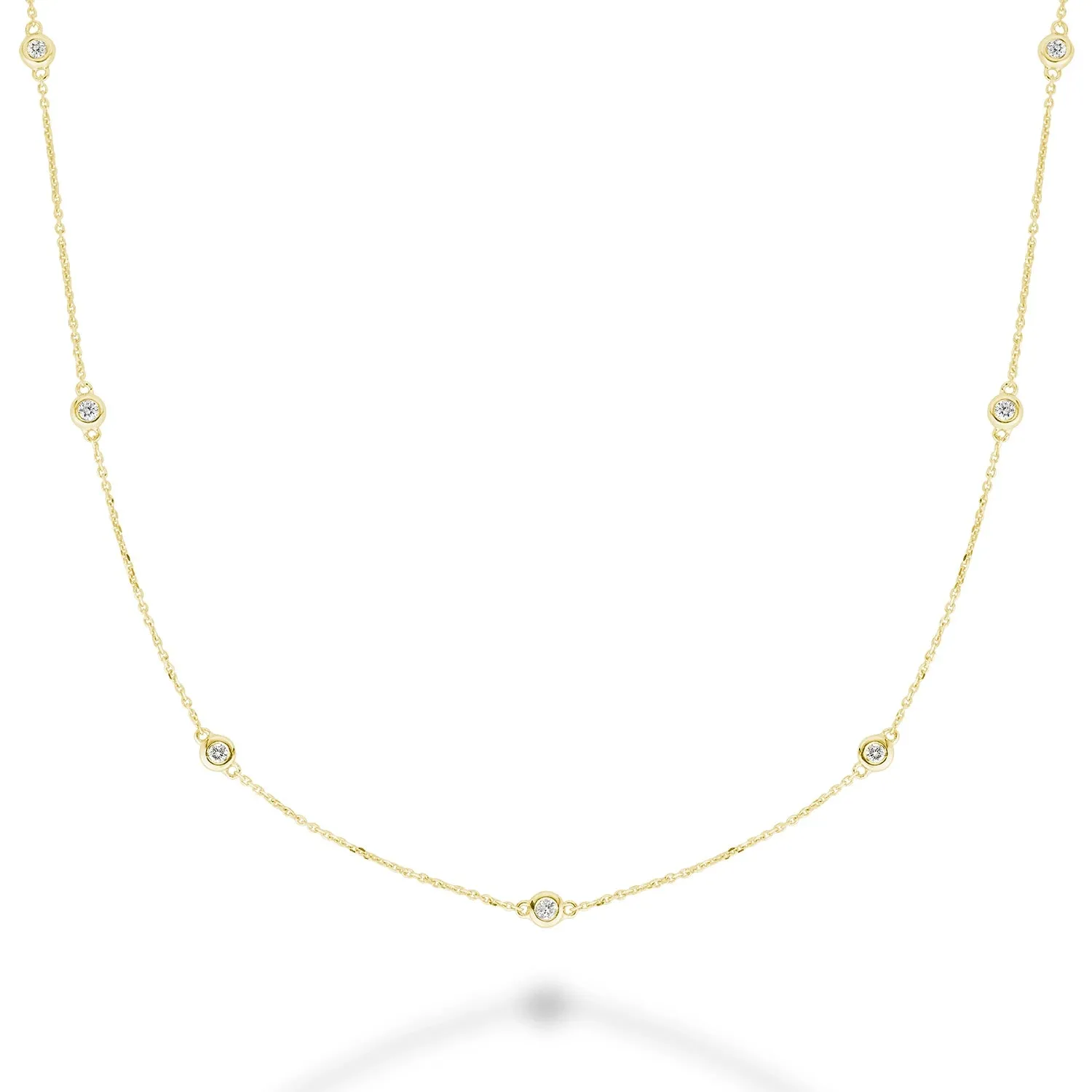 Miss Mimi Classic Diamonds by the Yard Necklace