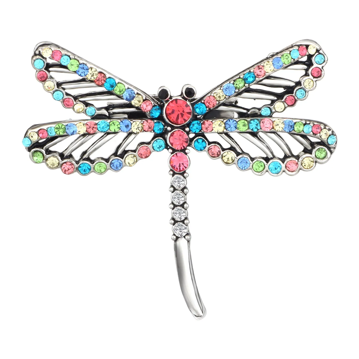 Multi Color Butterfly Brooch