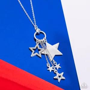 Necklaces Starry Statutes - White Americana S117