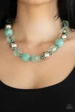 Necklaces Very Voluminous - Green N151