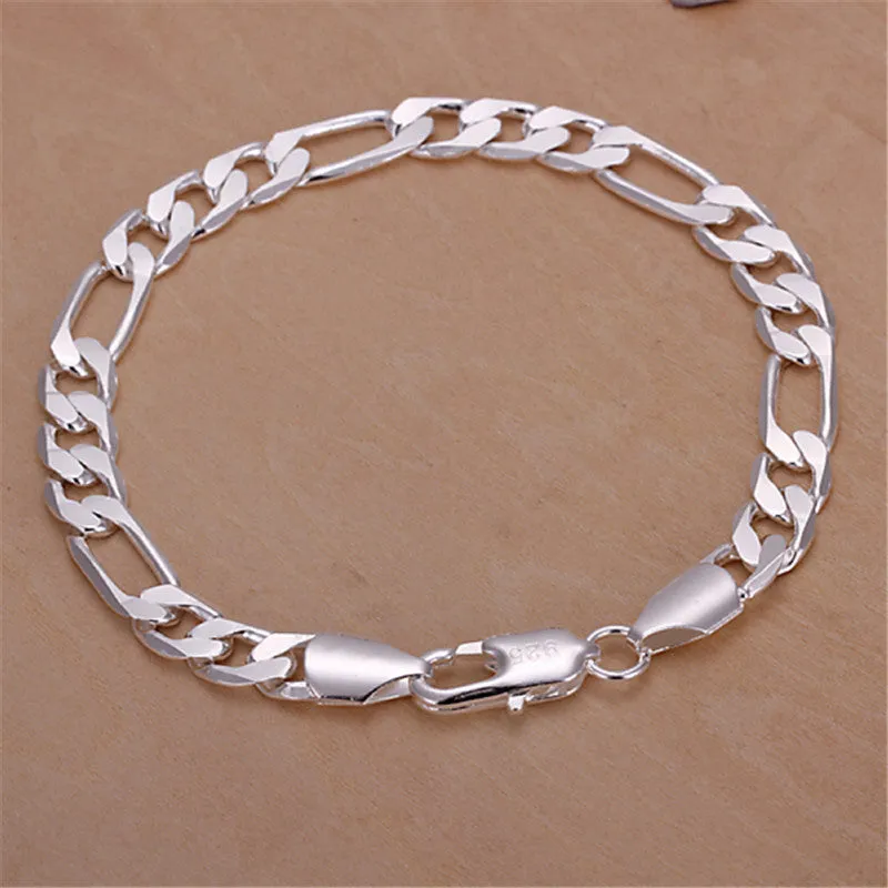 New Silver-Plated Creative Silver Bracelet