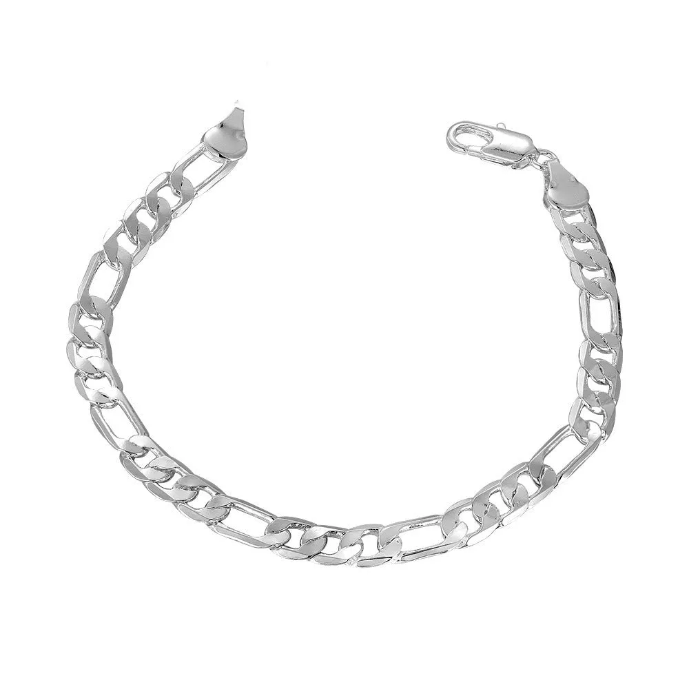 New Silver-Plated Creative Silver Bracelet