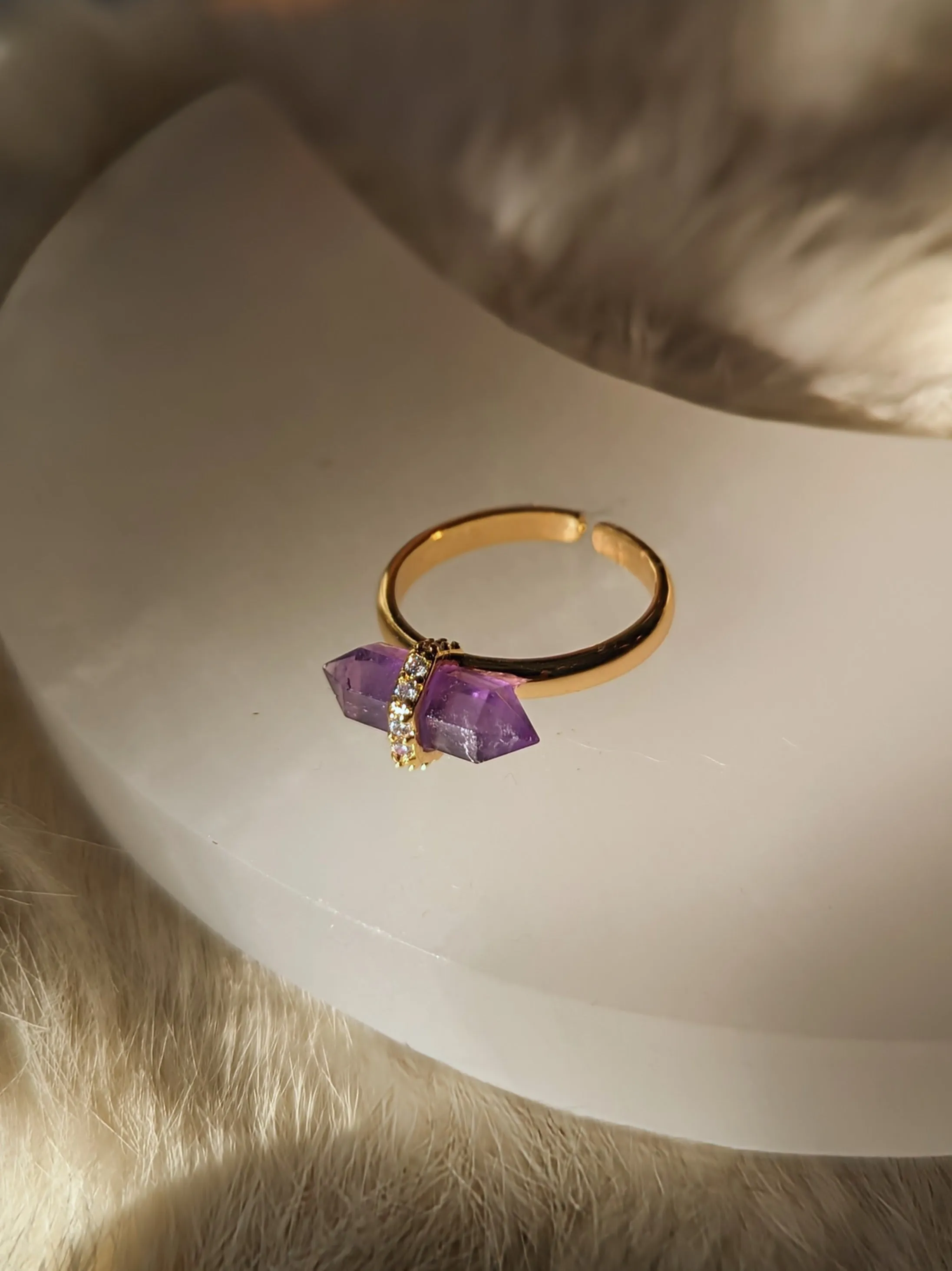 Nuance Crystal Point Ring | More Color Options!