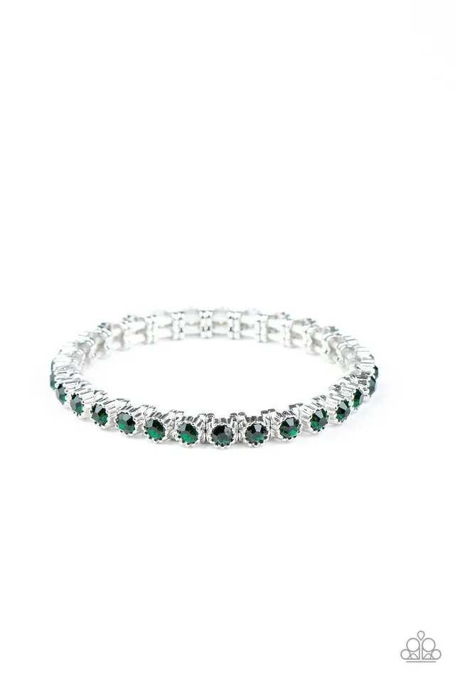 Paparazzi Bracelet ~ Starry Social - Green