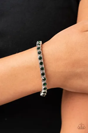 Paparazzi Bracelet ~ Starry Social - Green