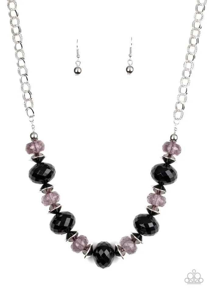 Paparazzi Necklace ~ Hollywood Gossip - Black