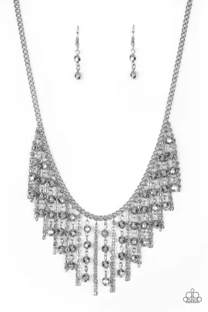 PAPARAZZI Rebel Remix - Silver Necklace