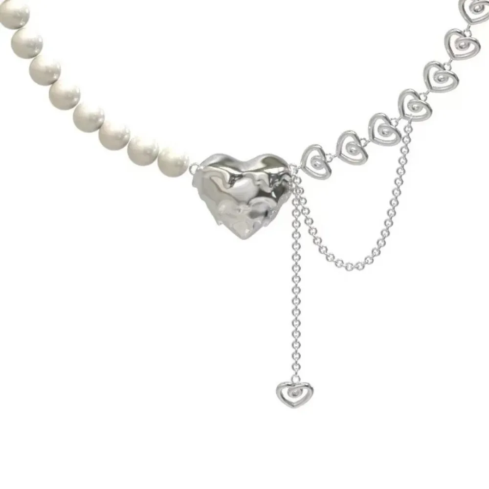 " Women‘s Silver Heart" Necklaces