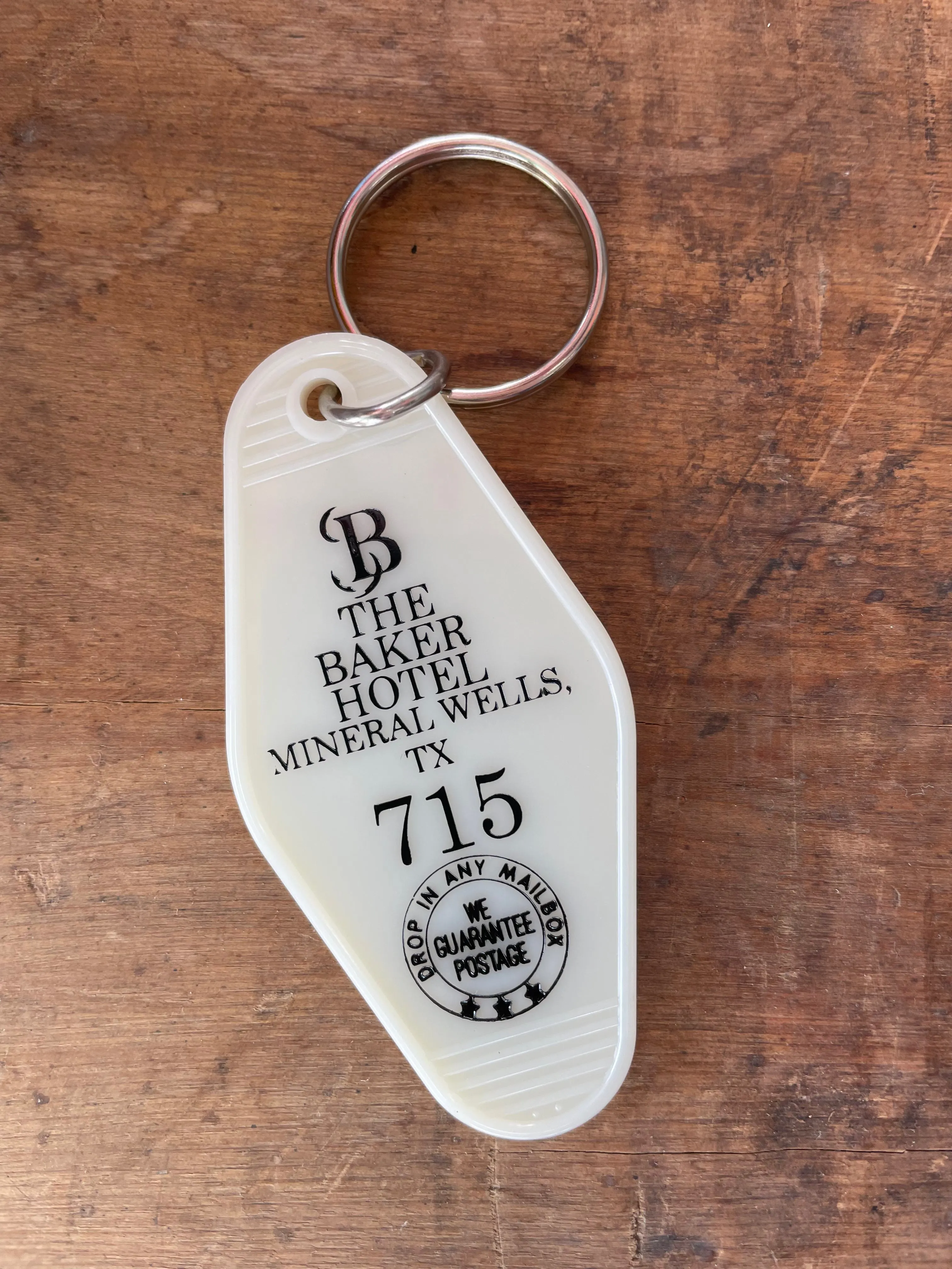 Retro Baker Key Fob