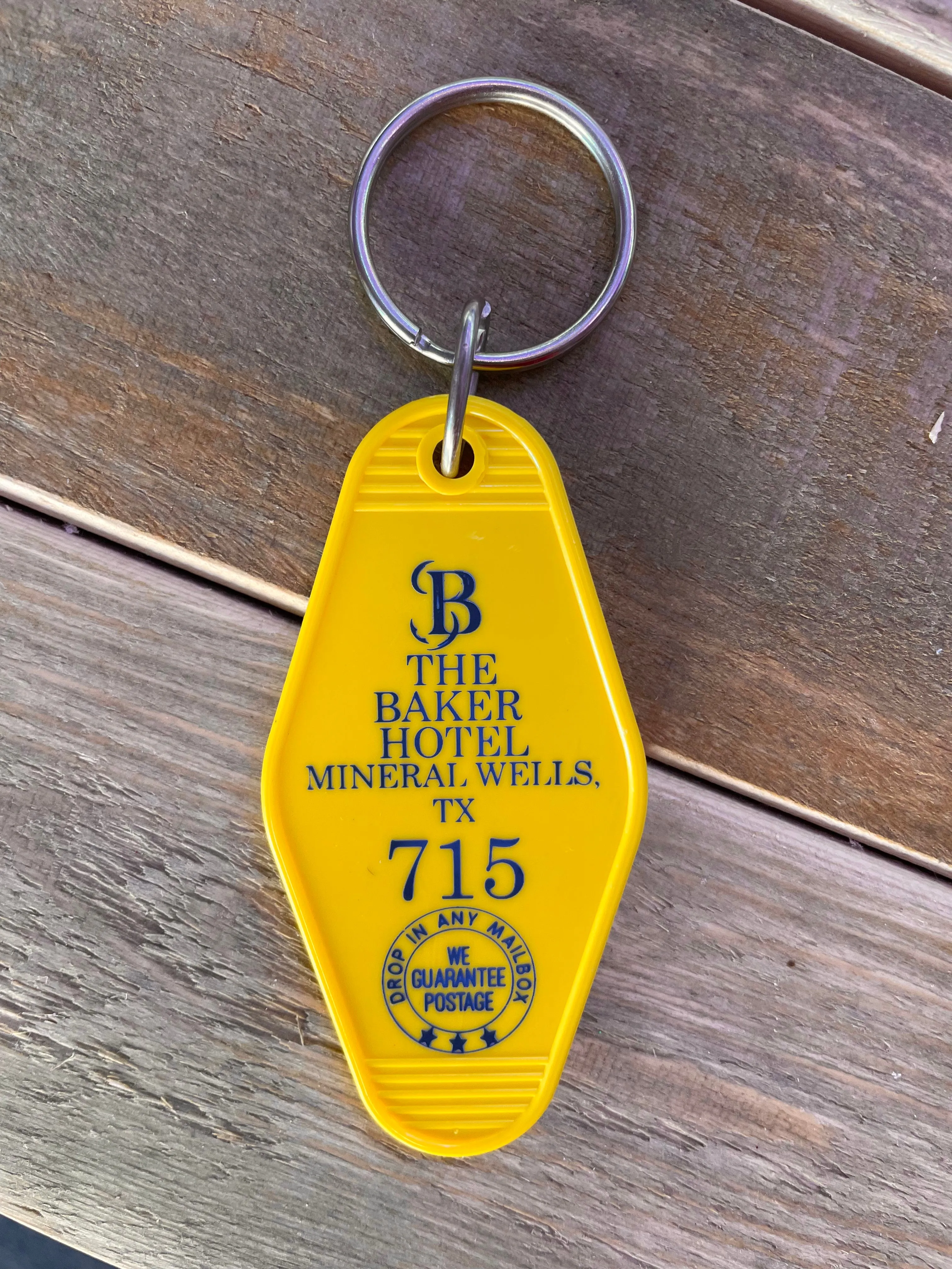 Retro Baker Key Fob