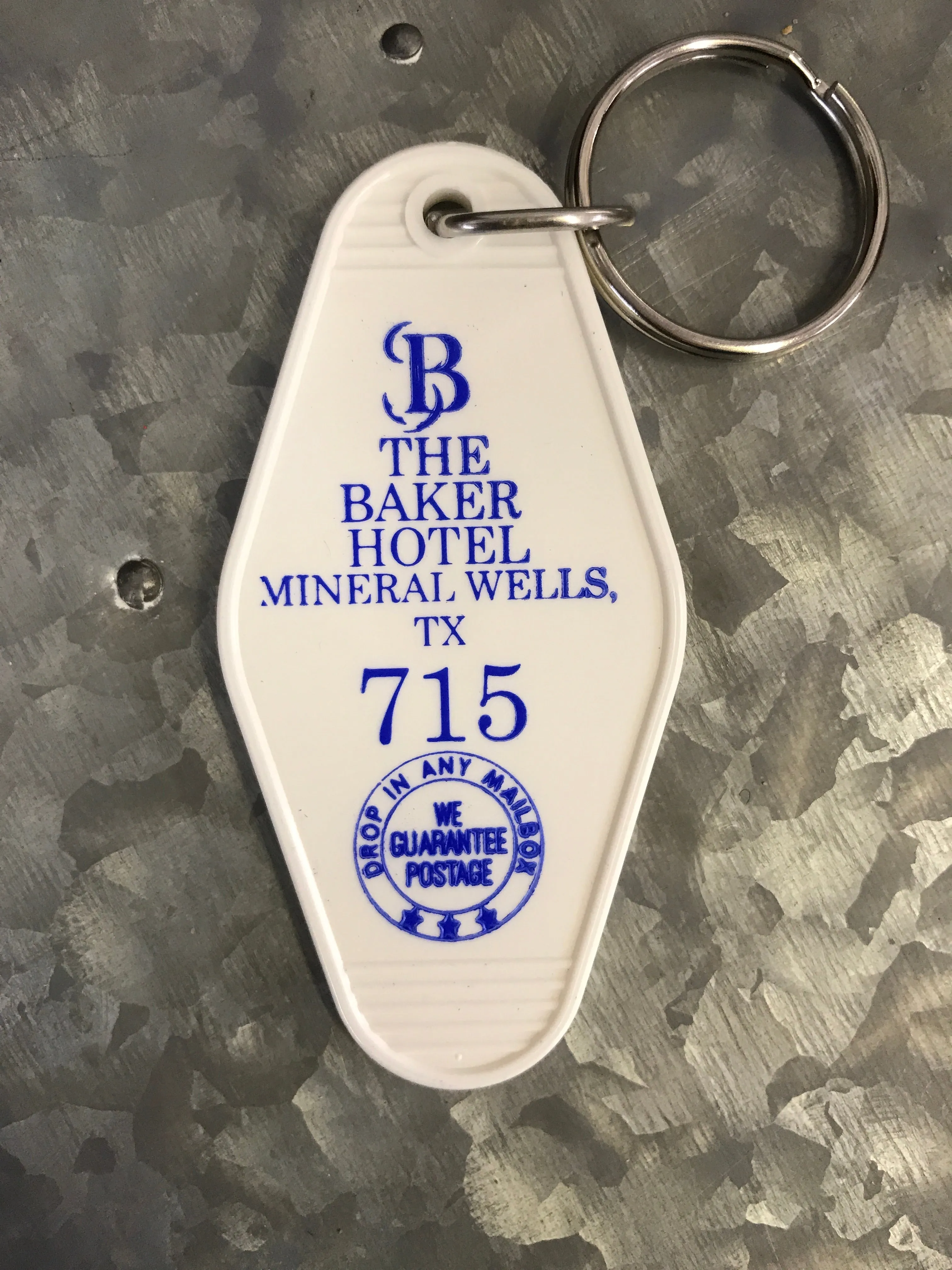 Retro Baker Key Fob